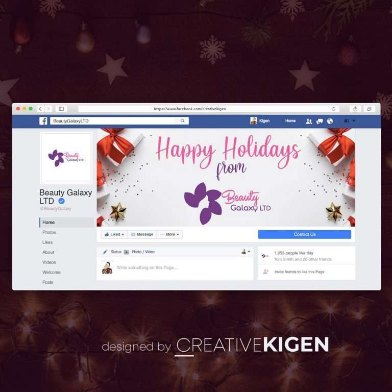 Facebook Cover Design Services in Kenya