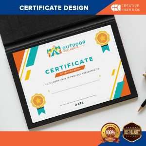 Certificate Design Services in Kenya